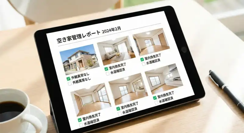 写真付きレポートのイメージ