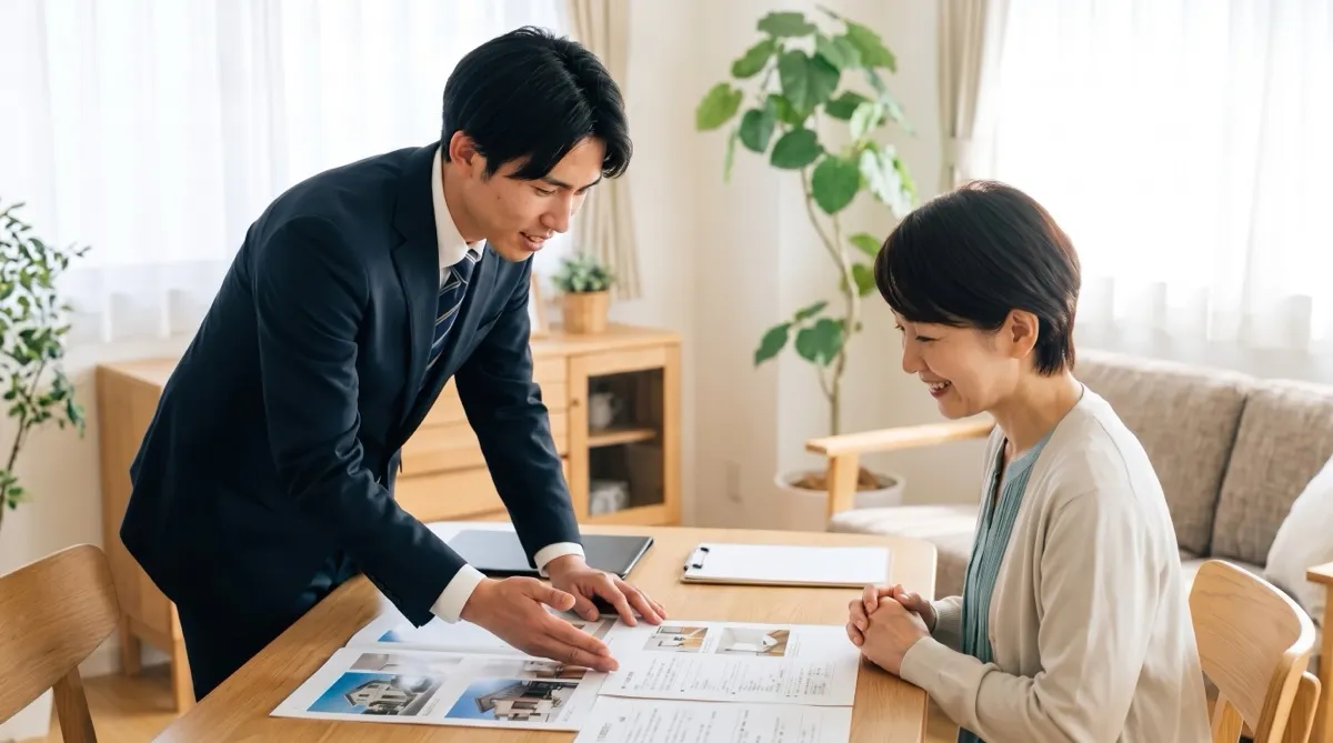 放棄前の査定相談のイメージ